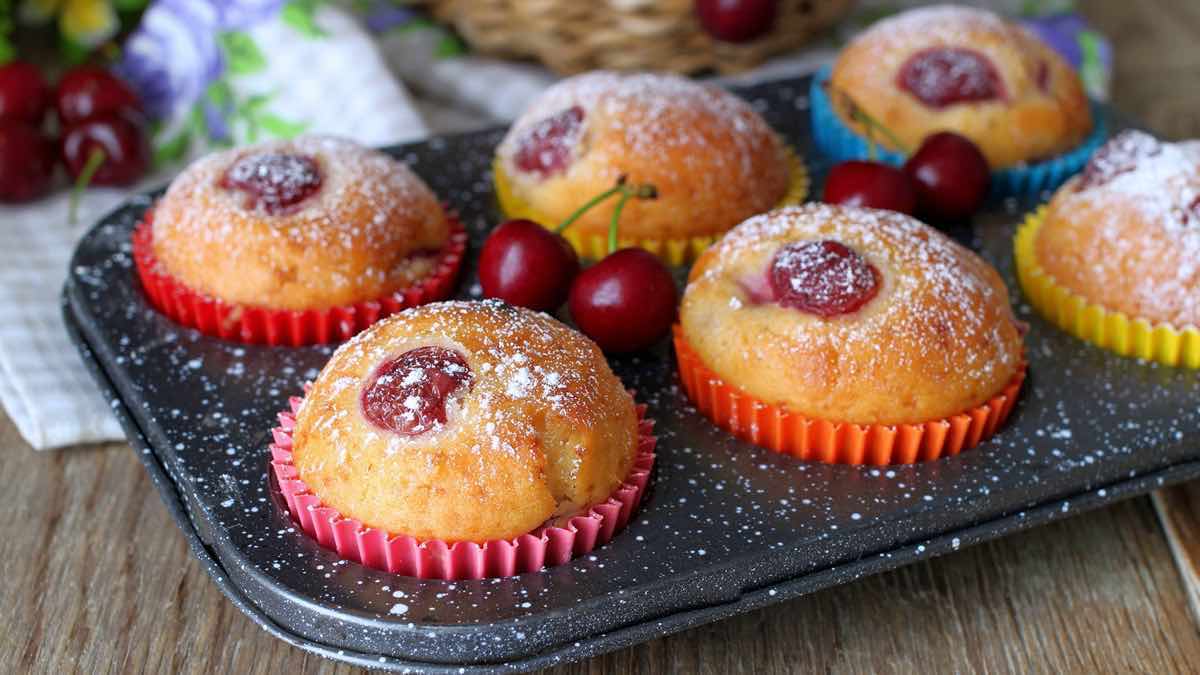 Recette De Muffins Aux Cerises